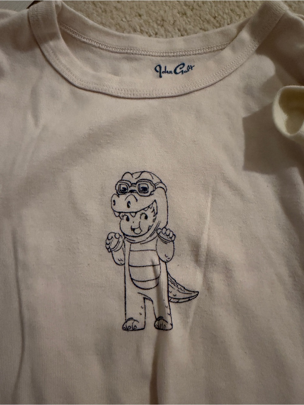 Brandy Melville White Cotton Baby & Angle Tee Bundle Lot of 4 - Picture 3 of 6